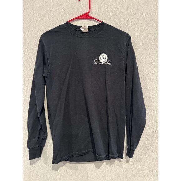 Southern Couture Women's Size S Crew Neck Long Sleeved Sweatshirt Black - Picture 1 of 6